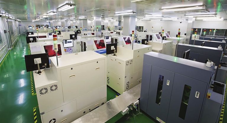 芯片凈化廠房的圖片 芯片凈化廠房的圖片